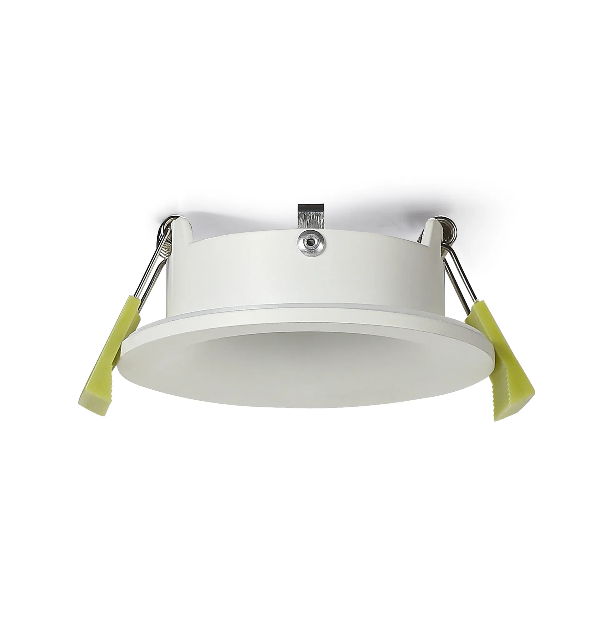 Bruve GU10 Recessed Round Matt White IP65 Downlighter, Cut-Out 68mm DX200400  Dlux Bruve IP65